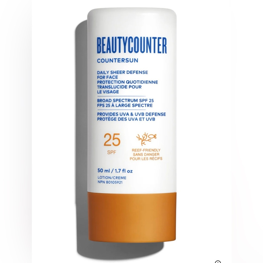 New Beautycounter Countersun Daily Sheer Defense for Face SPF 25